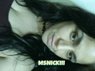 MSNICKIII